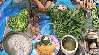 Mouth Watering MAKKE ki Roti SARSO ka SAAG👩‍🍳 | Cooking vlog 2024 #village #villagelifestyle