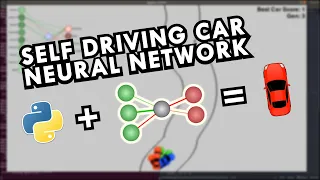 Self Driving Car Neural Network - with Python and NEAT (CODE in the description)