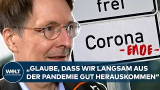 KARL LAUTERBACH: „Glaube, dass wir langsam aus der Corona-Pandemie gut herauskommen“ | WELT Spezial