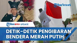 Detik-detik Pengibaran sang Saka Merah Putih di Peringatan HUT ke-78 RI di Istana Merdeka Jakarta