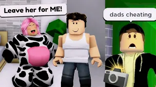 When You Catch DAD CHEATING on MOM.. 😳 | Roblox Shorts Compilation