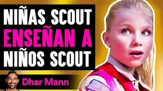 Niñas Scout ENSEÑAN A Niños Scout