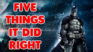 5 Things Batman Arkham Asylum Did Right