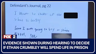 Oxford shooting: Evidence shown during hearing to decide if Ethan Crumbley will spend life in prison