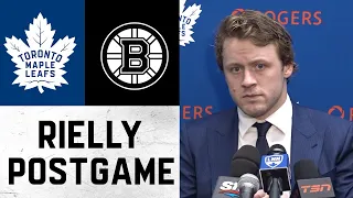 Morgan Rielly Post Game | Toronto Maple Leafs vs Boston Bruins | March 29, 2022