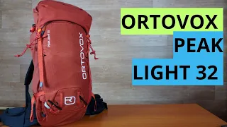 Recensione Ortovox Peak Light 32 | Zaino da Alpinismo Veloce