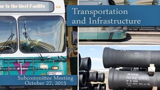 Phoenix City Council Transportation and Infrastructure Subcommittee Meeting - October 27, 2015