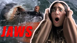 Watching Jaws (1975) for the first time | story of a tragic romance?
