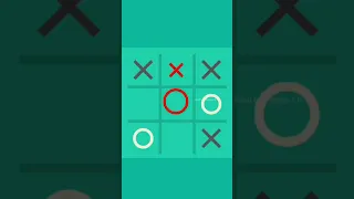 How to Never Lose in Tic Tac Toe When you Start?! #shorts #challenge