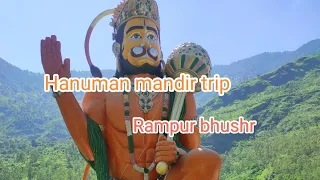 Going to Hanuman Mandir at khopdi.Rampur bhushr