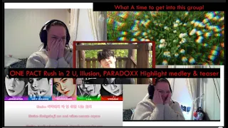 ONE PACT Rush in 2 u MV, Illusion (colour coded lyrics) & Hightligh preview and teaser reaction!