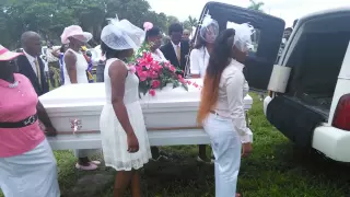First All Granddaughters Pallbearers  Hattie Louise McBride Tyson July 24, 2015 Funeral