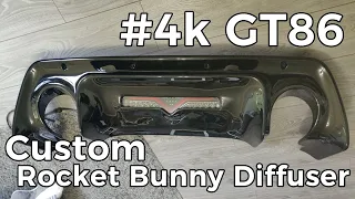 4k GT86 Custom Rocket Bunny Diffuser