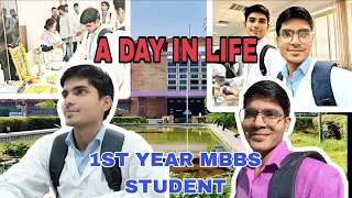 A DAY IN LIFE of medical student || SN Medical College Jodhpur || 1st year MBBS student life