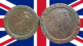 UK Cartwheel penny values and mintages