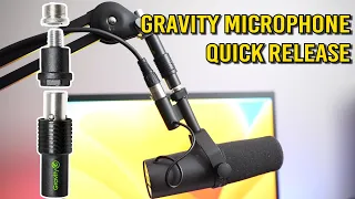 Gravity MSQC1B Review: Microphone Quick Release Coupler For Mics and Audio Equipment