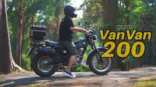 Suzuki VanVan 200 at Suan Son Coffee, Chiang Mai