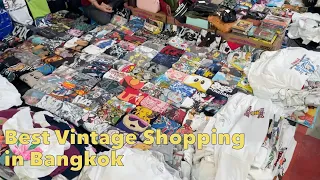 Vintage Shopping in Bangkok Thailand