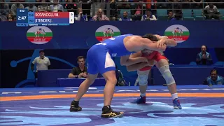 1/8 FS - 79 kg: M. KOTANOGLU (TUR) v. J. JITENDER (IND)