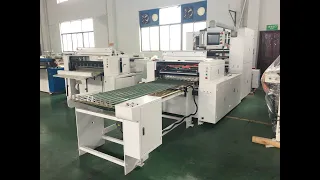 How to operate Double Layer Sandwich Hamburger Paper Sheeter Operation Manu Guide