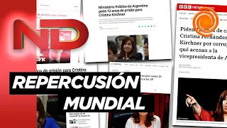 La condena a Cristina Kirchner: así lo reflejaron algunos medios del mundo