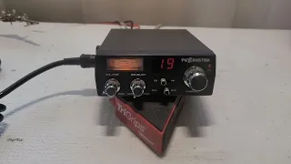 A 1985 Fuzzbuster CB Radio living up to it's name !