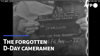 Forgotten D-Day cameramen out of shadows, 80 years on | AFP