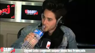 Jared Leto Interview Cauet Nrj le 20 mai 2011