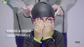 TYR How To Put On Kids Goggles