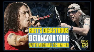 🐀⭐STEPHEN PEARCY REFLECTS ON RATT'S  DISASTROUS 1990 'DETONATOR' TOUR WITH MICHAEL SCHENKER.