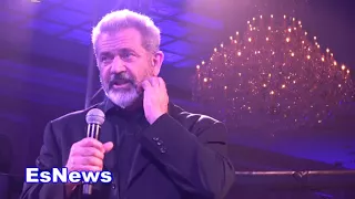 Ashton Kutcher & Mel Gibson MMA Coach Honored EsNews Boxing