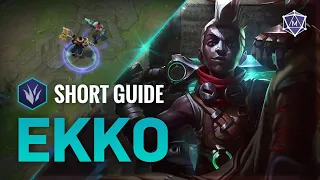 How to play Ekko Jungle | Mobalytics 4 Minute Short Guides