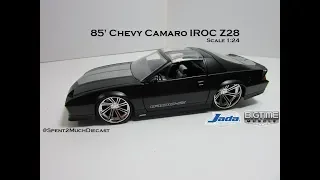 85' Chevy Camaro IROC-Z Z28 By Jada (Metals Diecast) Unboxing Bigtime Muscle