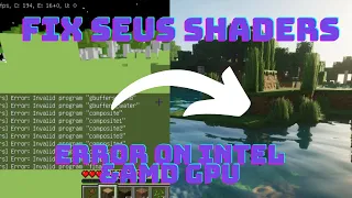 How to Fix SEUS Renewed Shaders Error Minecraft