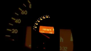 Amazing MERCEDES C240 TOP SPEED & Acceleration sounds on Autobahn 235km/h [NO SPEED LIMIT]