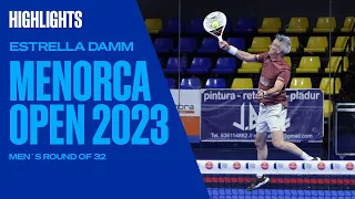 Round of 32 (3)  🚹 Estrella Damm Menorca Open 2023