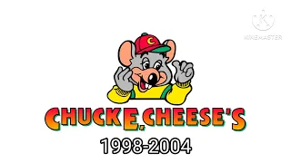 Chuch E. Cheese historical logos
