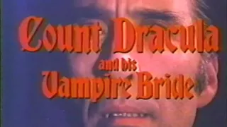 Count Dracula and His Vampire Bride 1973