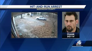 Driver identified after hit-and-run crashing into Anderson County deputy's vehicle