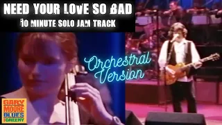 Need Your Love So Bad Backing Track