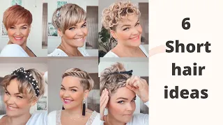 6 ways to style short hair | SALIRASA