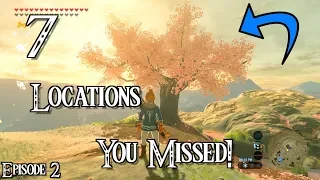 7 Cool Locations You Might Have MISSED In Breath of the Wild!!! [PART 2] (Iwata Tribute)