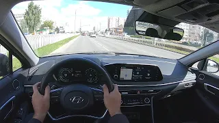 2020 HYUNDAI SONATA POV TEST DRIVE