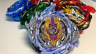 RAGE LONGINUS против СЕМИ САМУРАЕВ / Бейблэйд Бёрст / Beyblade Burst