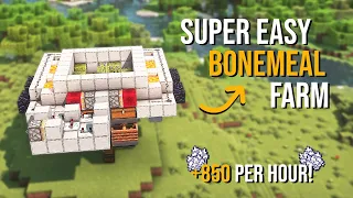 Minecraft BEST Bonemeal Farm 1.19.4 - NEW - 850+ PER HOUR!