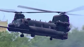 The US military received the newest MH-47G Block II heavy helicopter