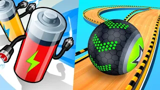 New Satisfying Mobile Games ...Going Balls |Battery Run | Tall Man Run |Number Master |Juice Run