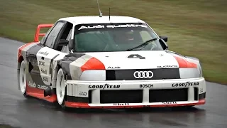 1988 Audi 200 Quattro Trans-Am & 1989 Audi 90 IMSA GTO | EARGASMIC 5-Cylinder TURBO Sounds!