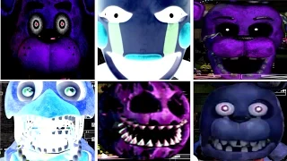 Five Nights at Freddy's: Ultimate Edition All Jumpscares & All Animatronics