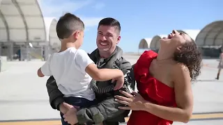 Military Homecoming Video at Miramar